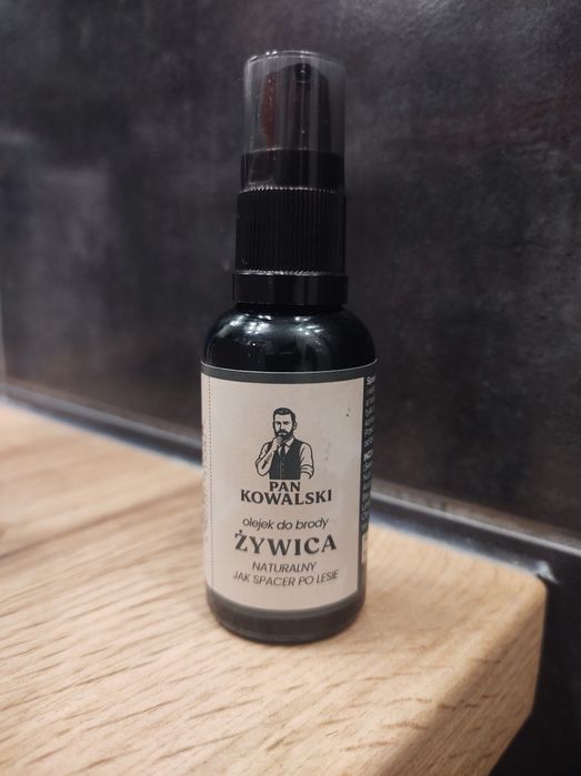 Olejek do brody - Żywica