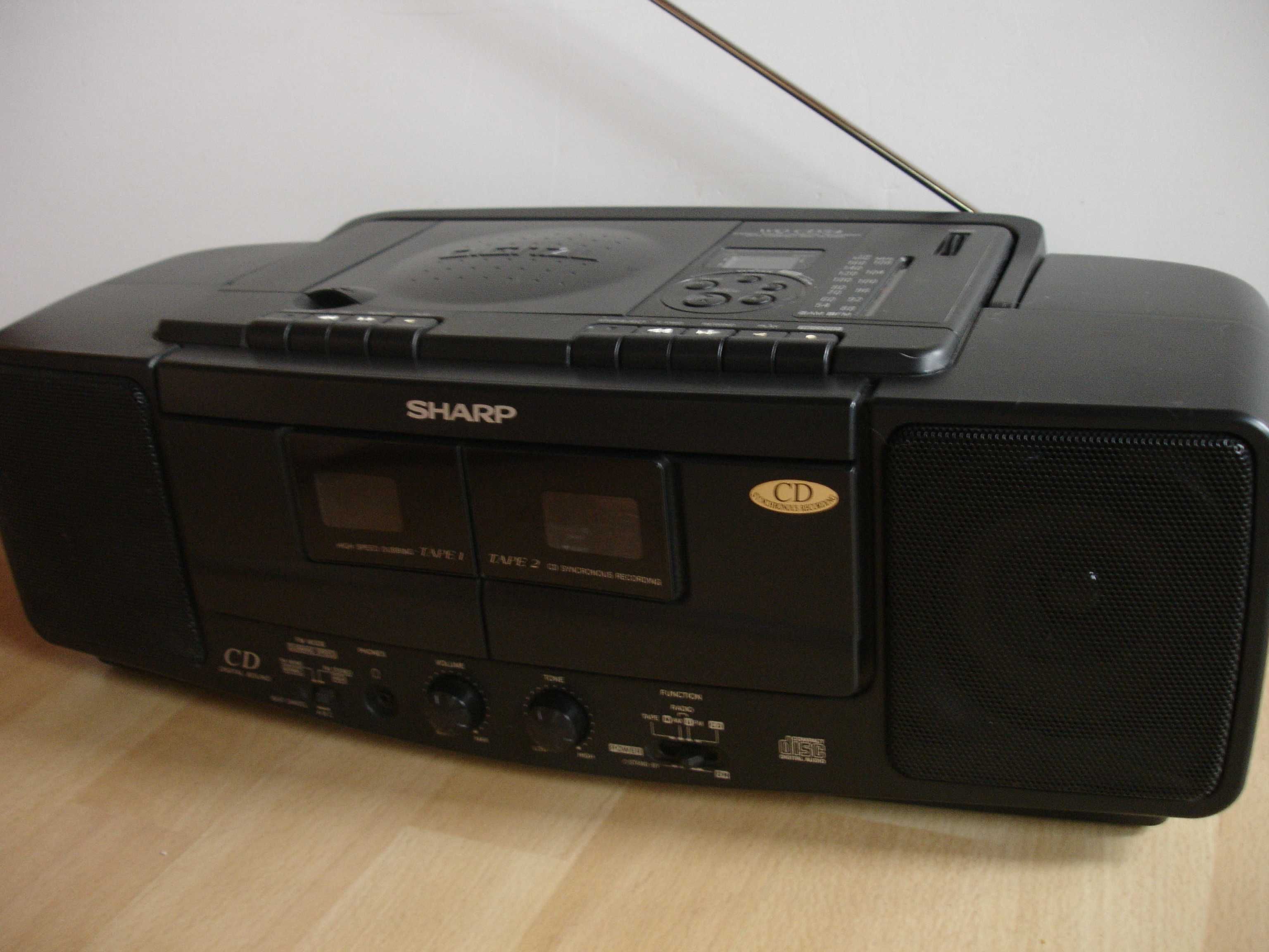 Radiomagnetofon SHARP WQ-CD54