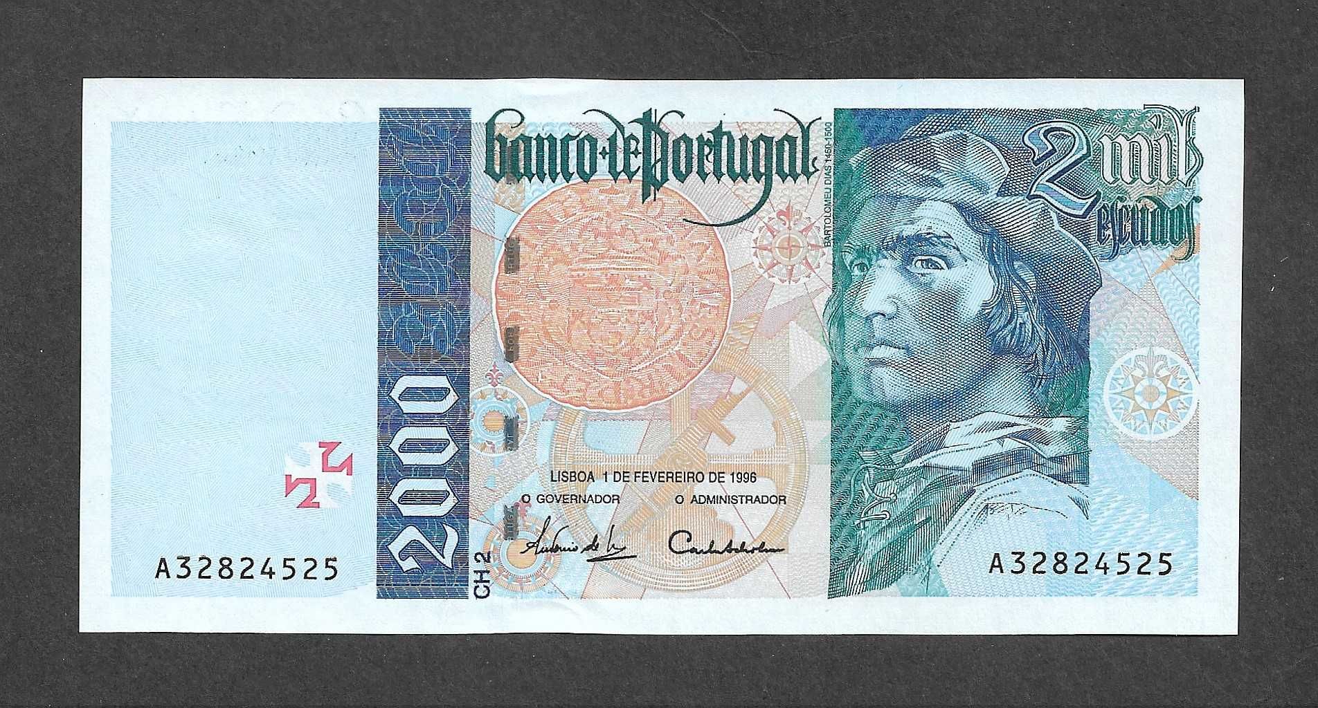 Nota de 2000 Escudos - chapa 2