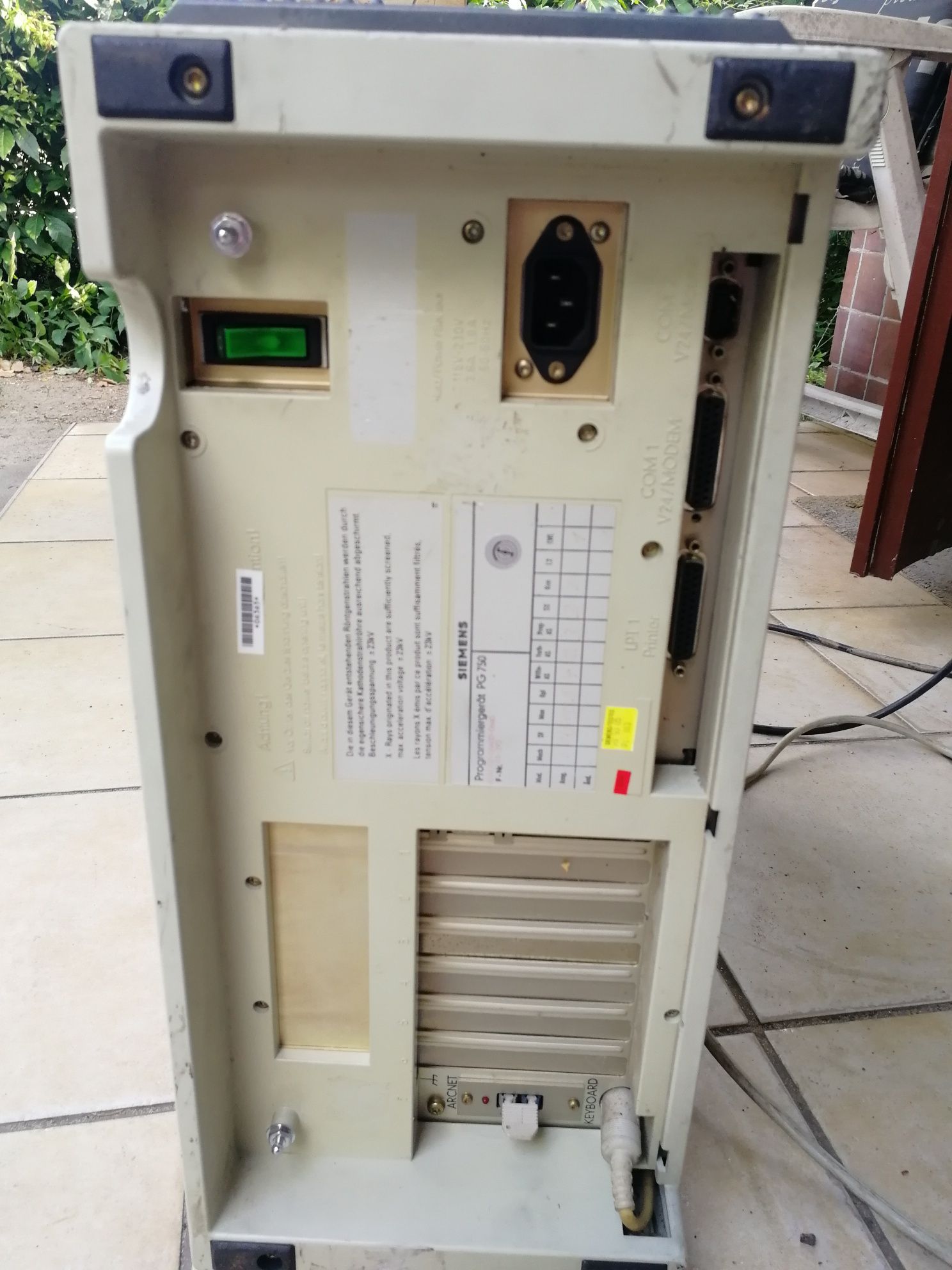 Siemens pg 750 retro laptop komputer wysyłka