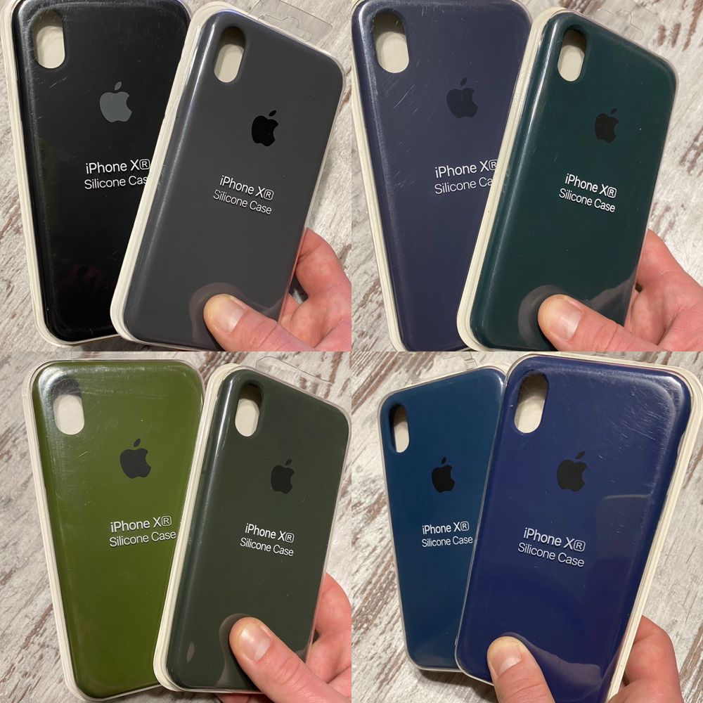 Silicon case IPhone XR чехол Айфон XR силиконовый чехол айфон Хр фибра