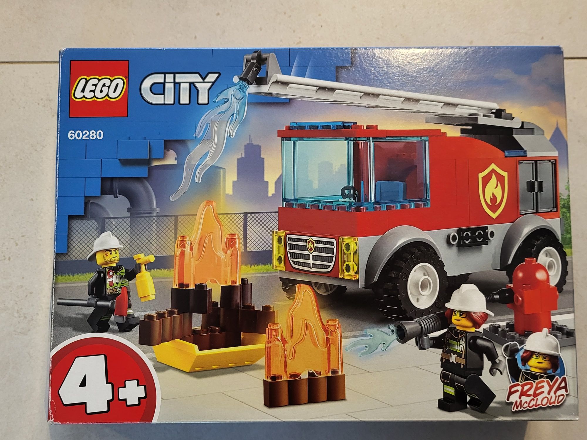 Lego City 4+ wóz strażacki