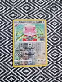 Blissey Reverse Holo Pokemon GO TCG 052/078