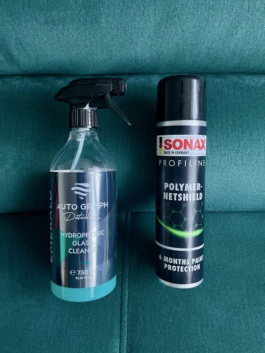 sonax polymer netshield i autograph emerald płyn do szyb hydrofobowy