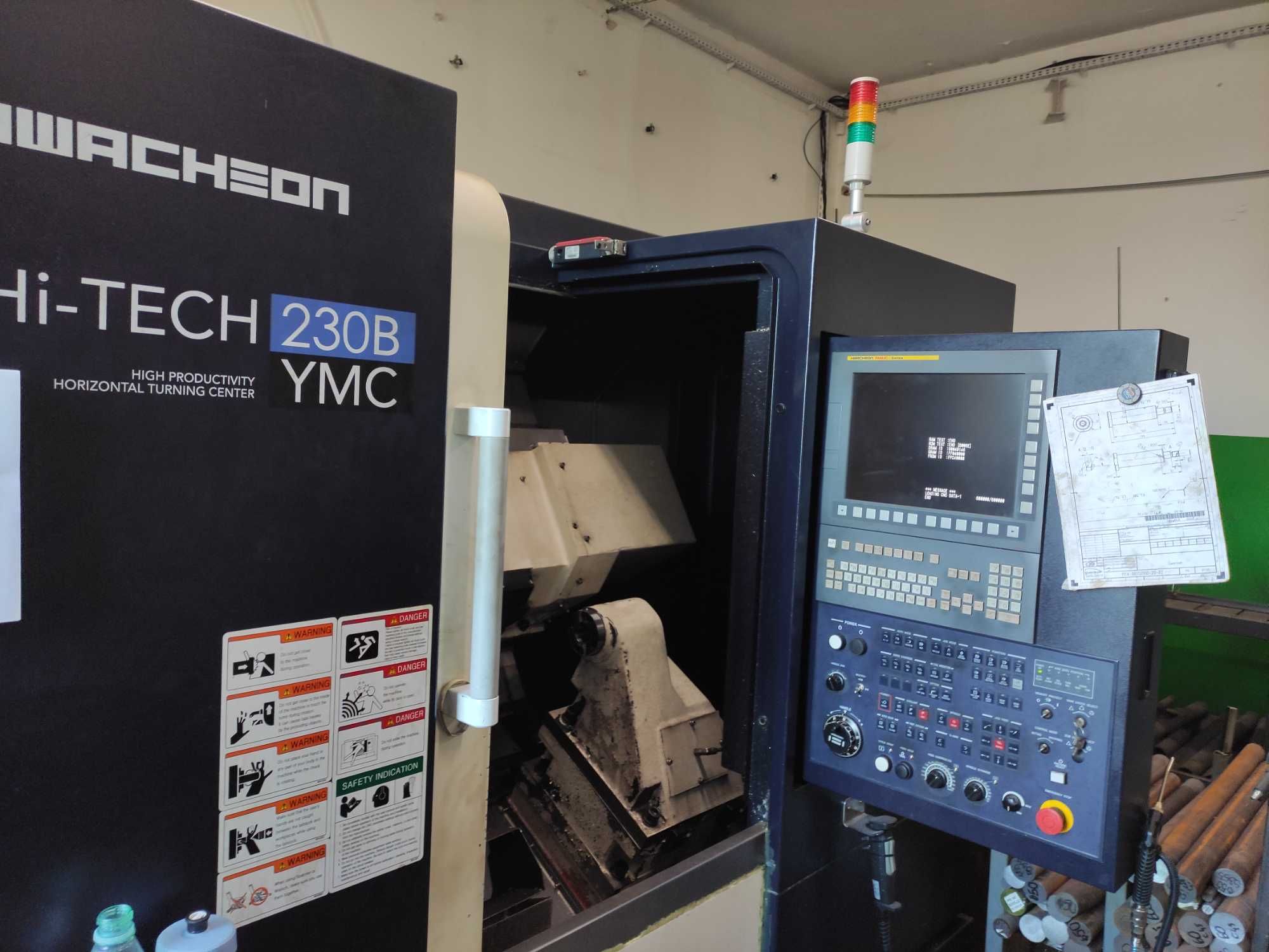 Tokarka CNC Hwacheon HI-TECH 230B