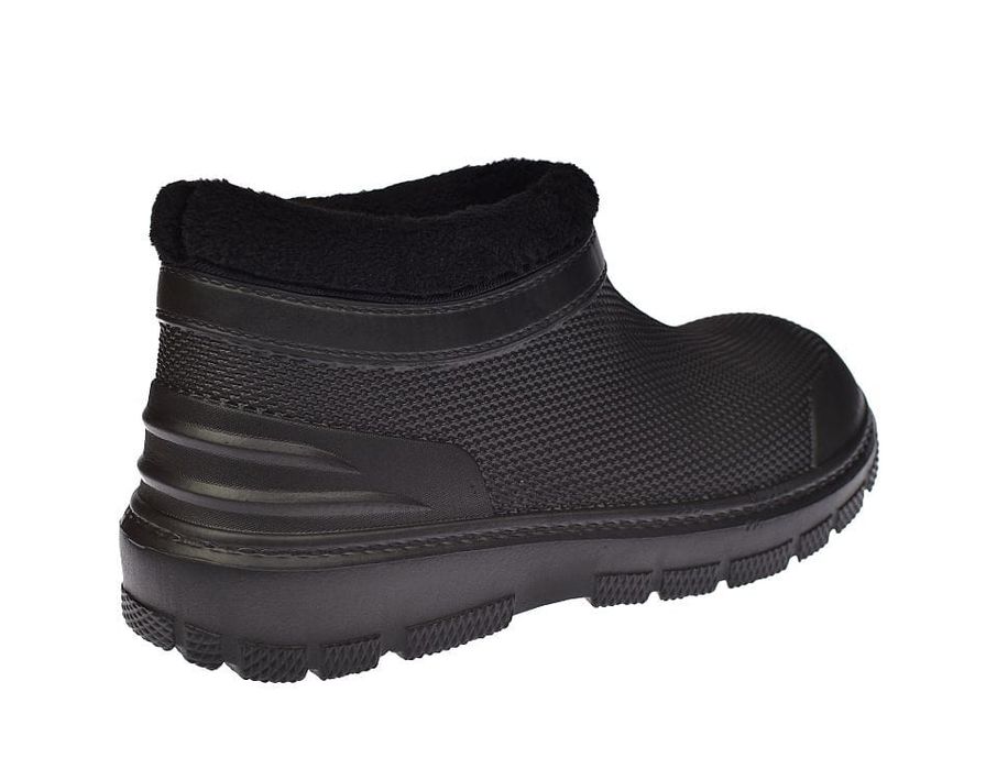 Kalosze męskie lekkie ocieplane pianka Eva ogrodniczki 2305 BK roz. 45