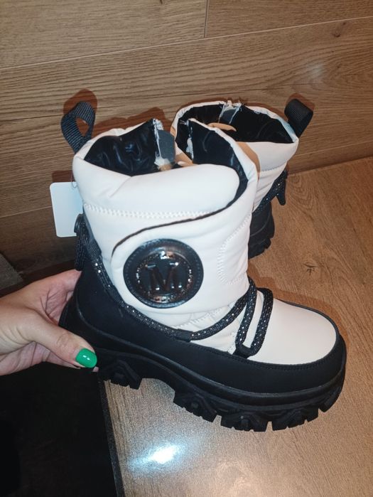 Зимові сапоги чоботи для дівчинки Зимние ботинки для девочки  Jong Gol