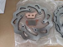tarcza + klocki tył KTM husqvarna