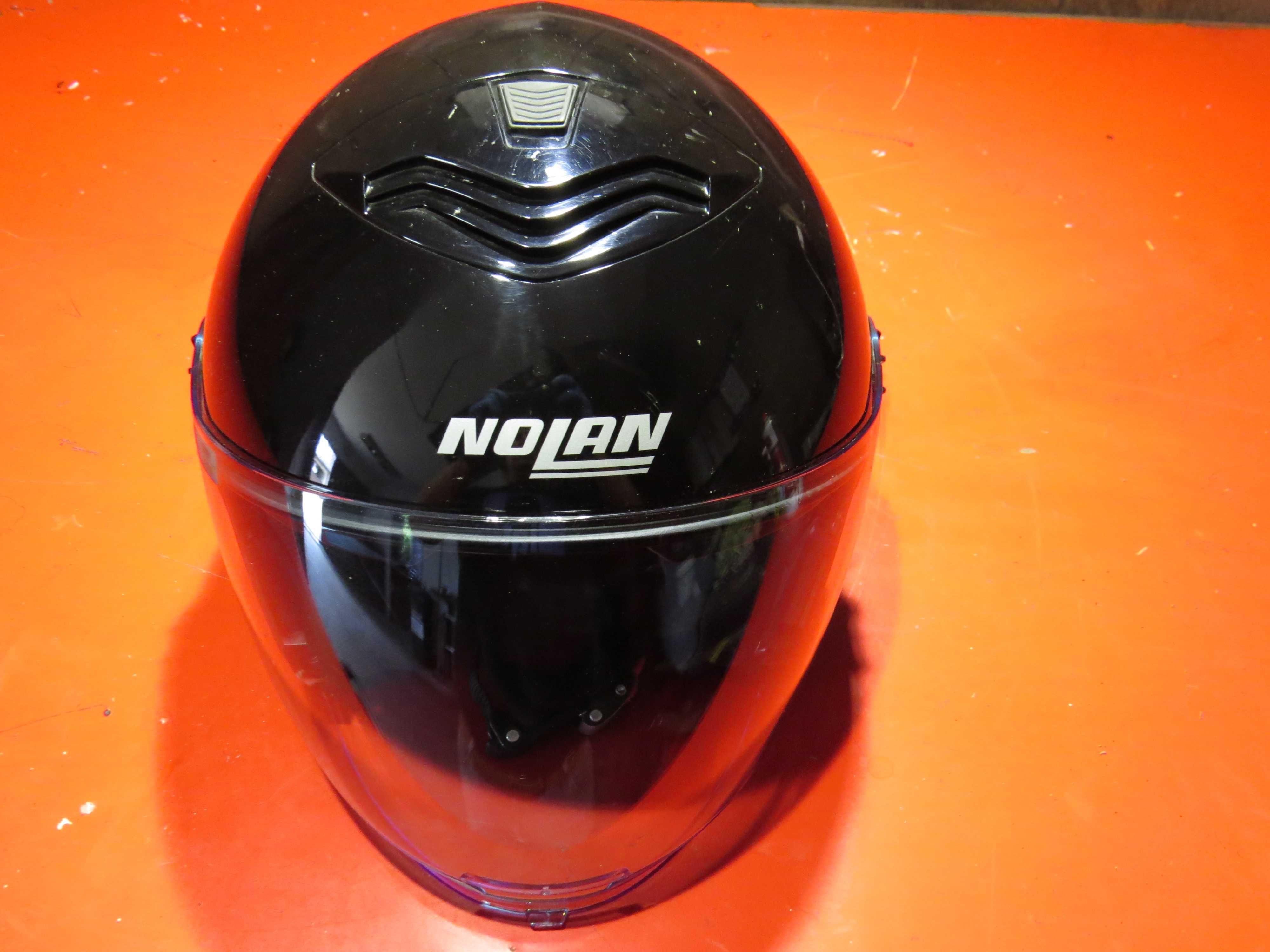 kask Nolan n-com N43 Cruiser Chopper Harley pod n-com okulary