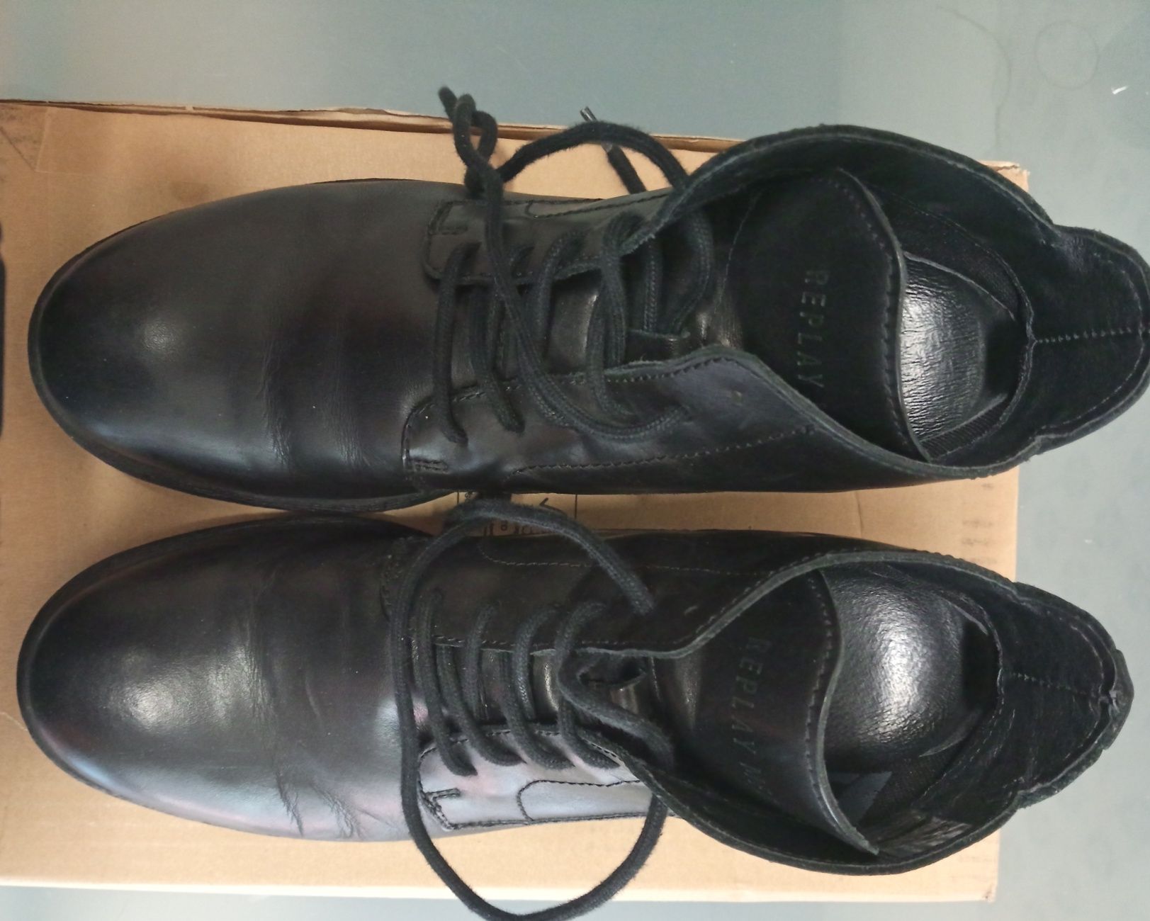 Botas Homem Replay MILES LACE-UP ANKLE - seminovas