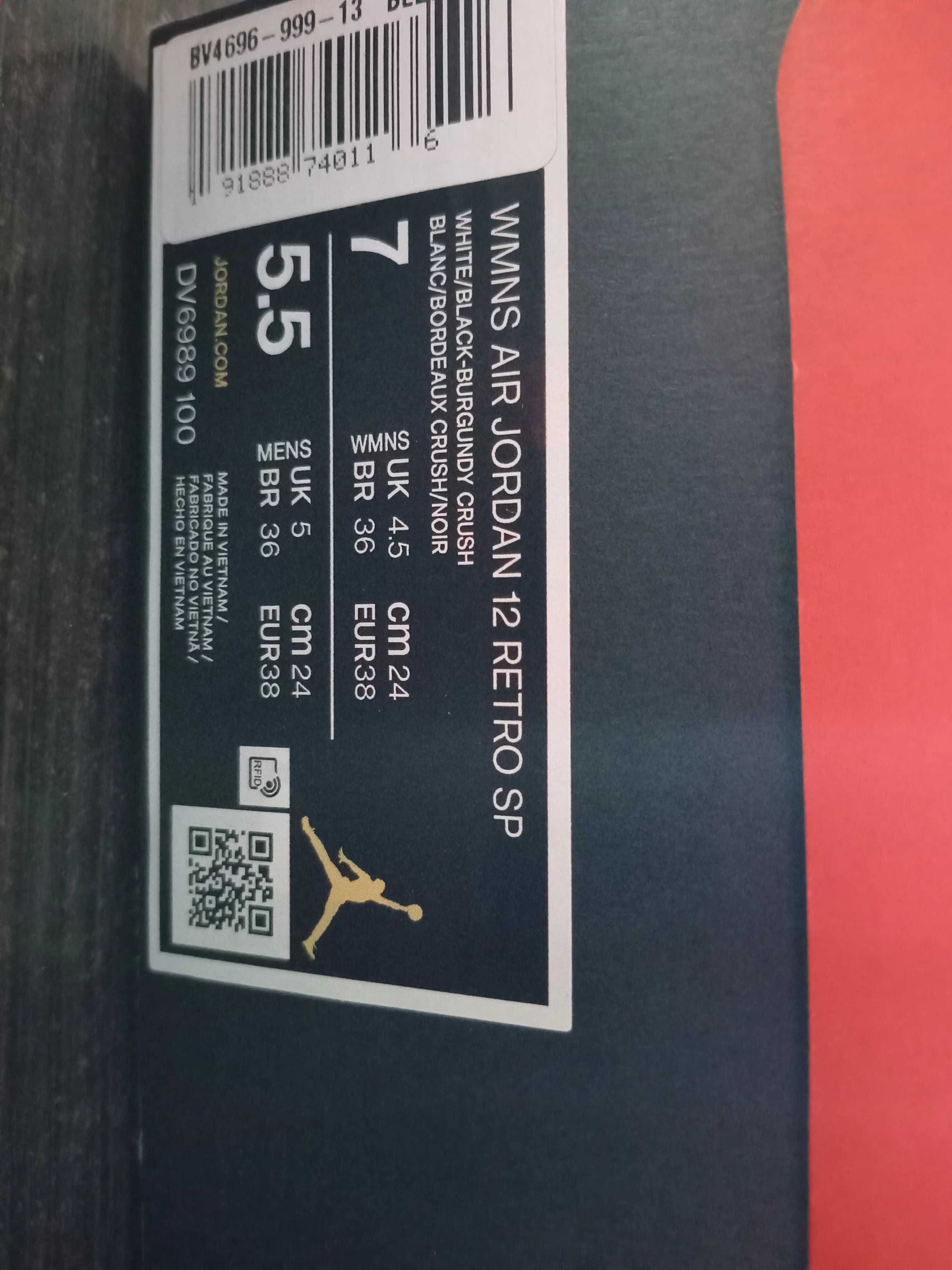 WMNS air jordan  12 RETRO SP