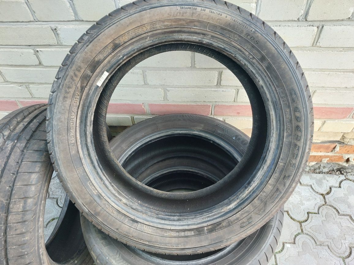 Резина Шини 215/50/R17 Goodyear 2шт