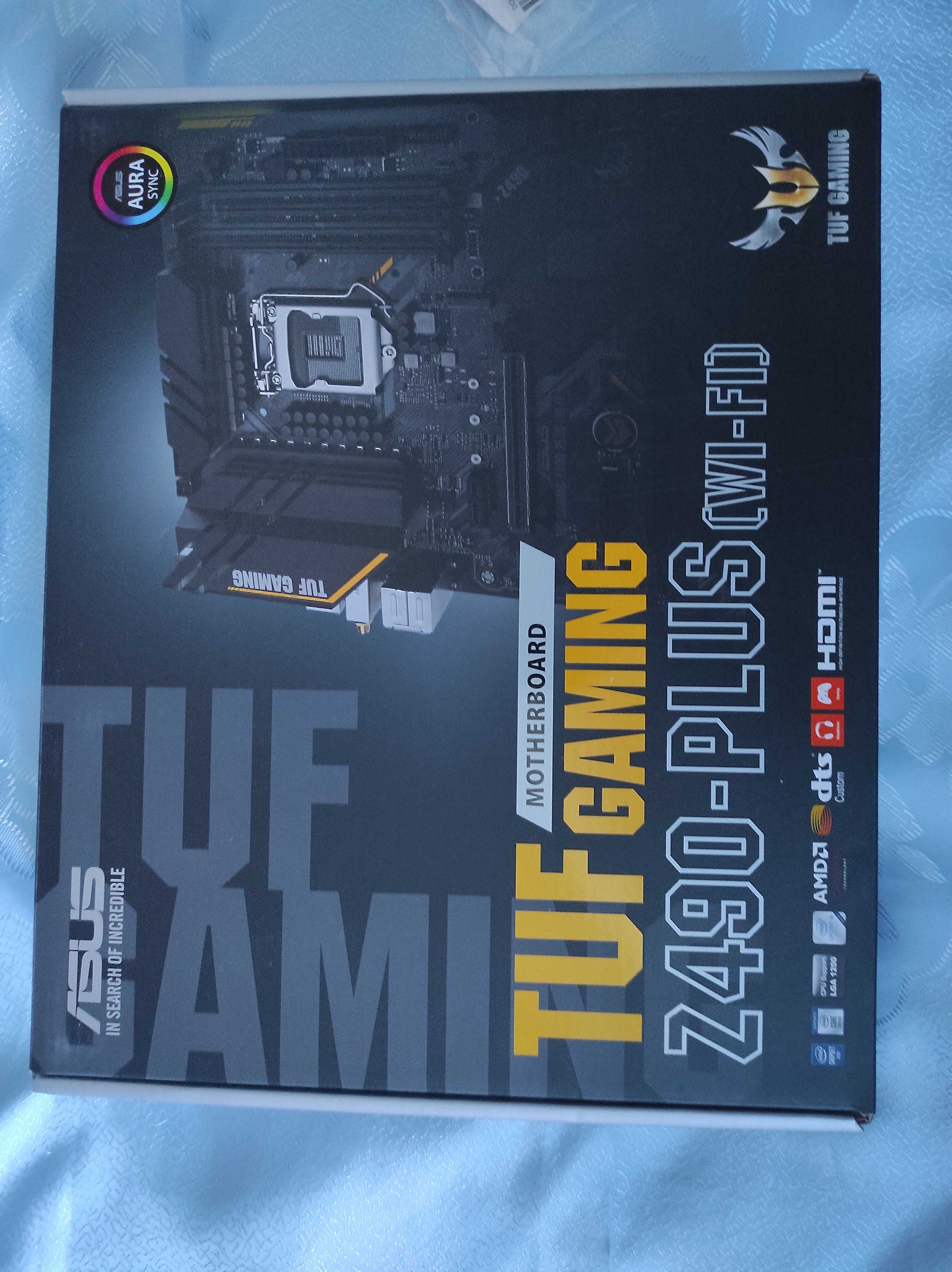 Asus TUF Gaming Z490-Plus WI-FI +  Intel  i5 10400