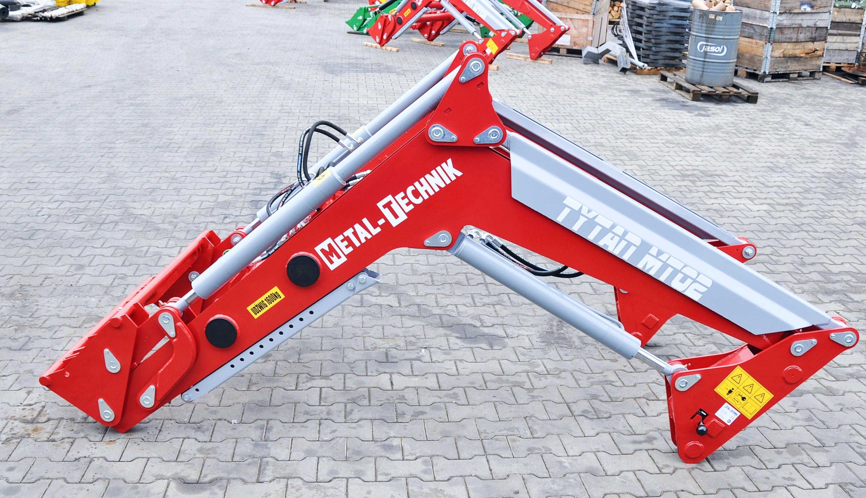 Ładowacz czołowy - Kubota M5111 - montaż, dostawa