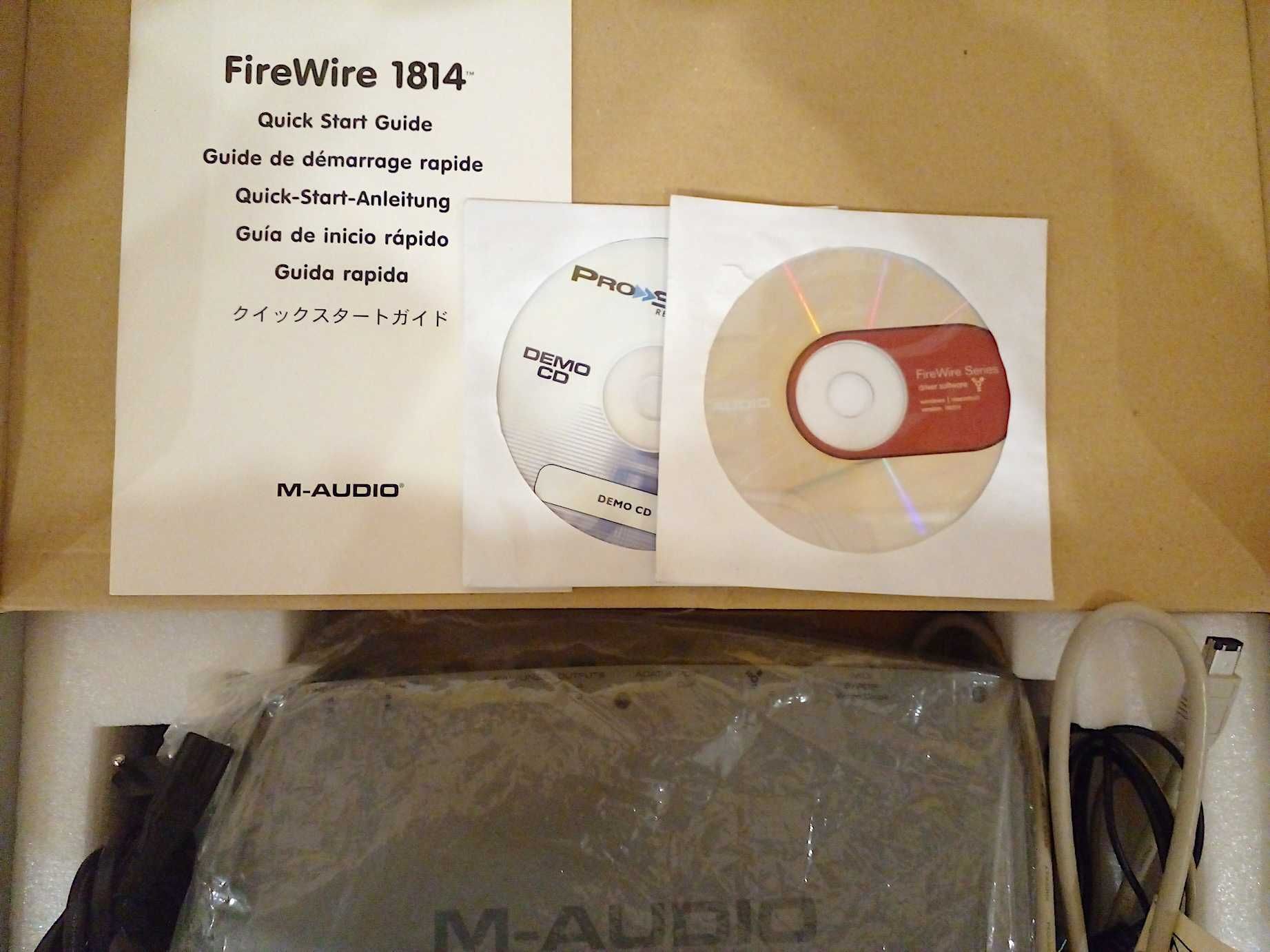 M-Audio, Firewire 1814, 18-in/14-out, Audio/Midi Interface