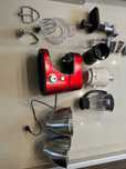 Mikser, Robot Planetarny, Tefal,  Masterchef Gourmet czerwony,