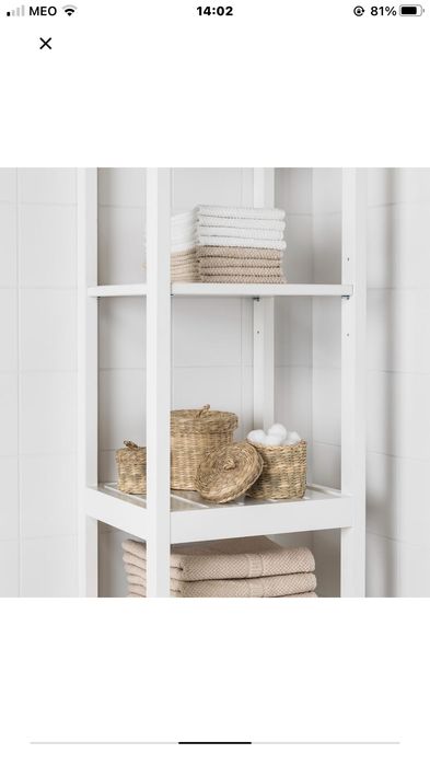 Estante Hemnes Ikea branca