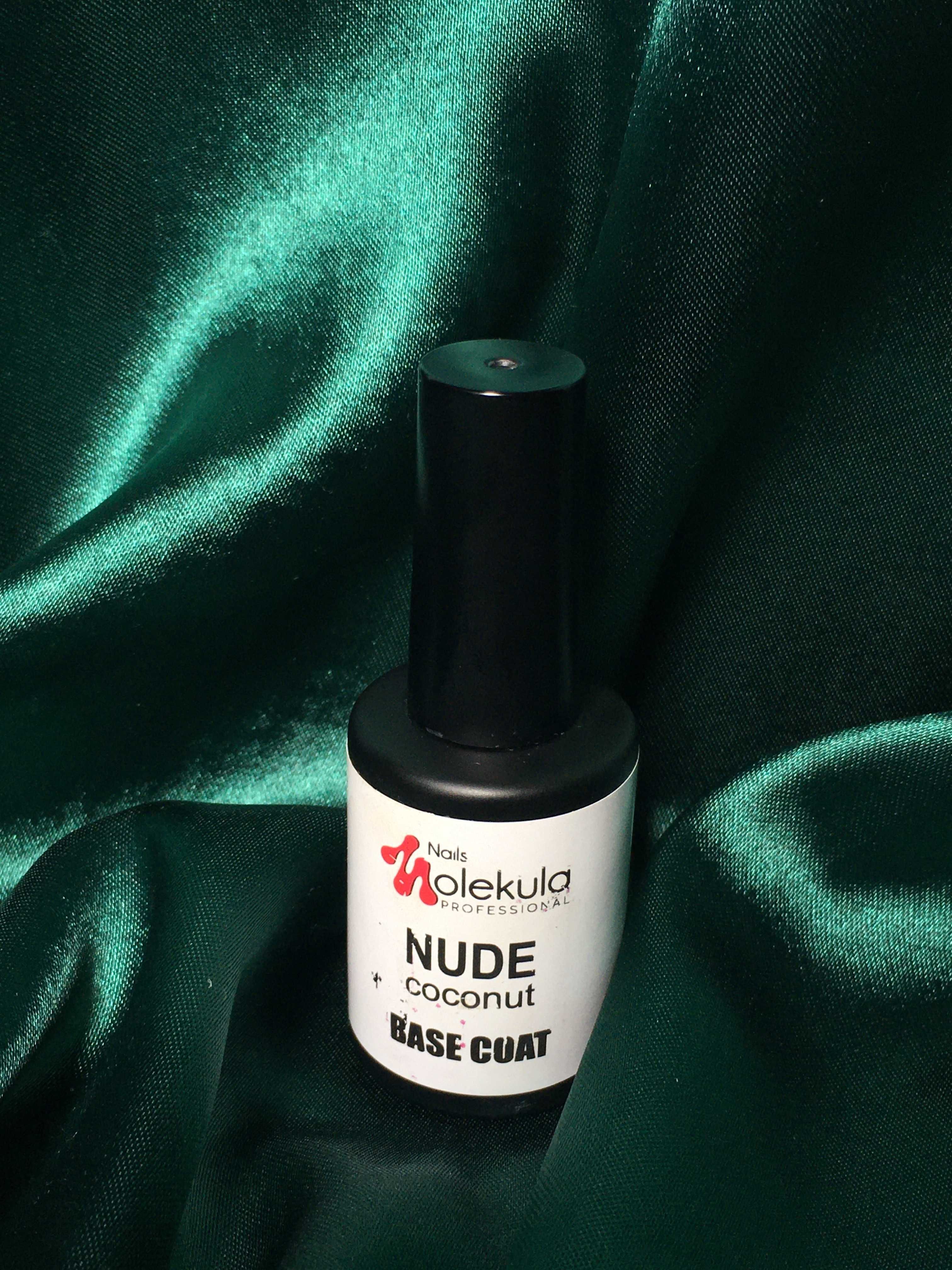 NAILS NOLEKULA Top Matte, Base Rubber, Base Nude Coconut