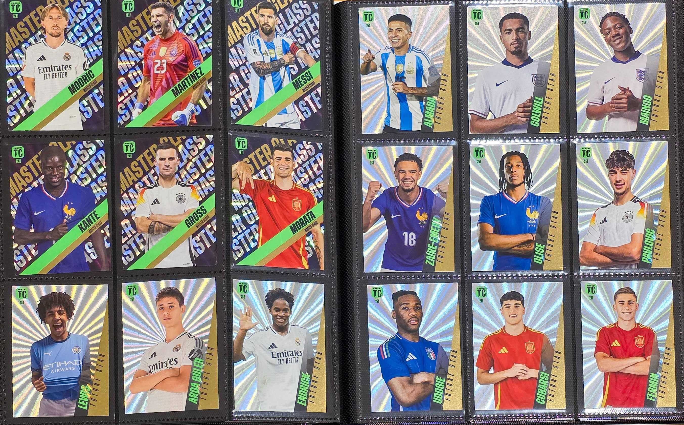 2025 TOP CLASS Cały Album Komplet od 1 do 270 Messi Ronaldo Unbeatable