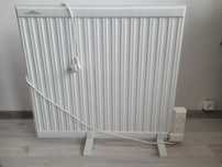 Grzejnik elektryczny olejowy ELPE panelowy biały 1000W 66x78 cm