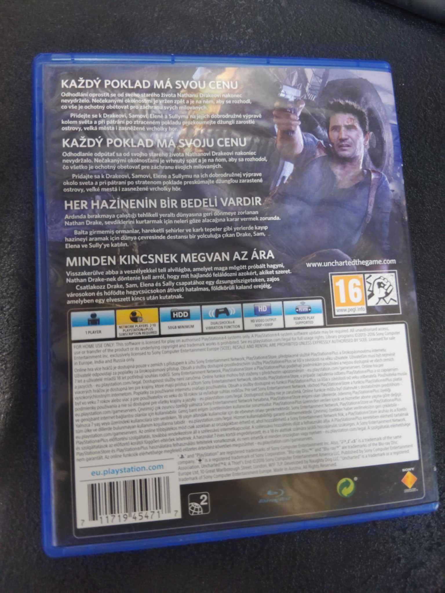 Uncharted 4: A Thief's End PS4 mówią po Polsku w grze kres złodzieja