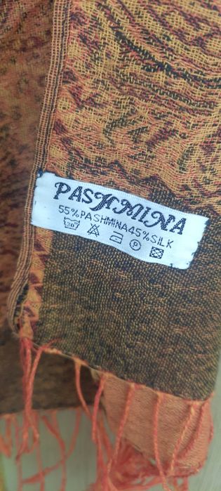 Piękny szal pashmina