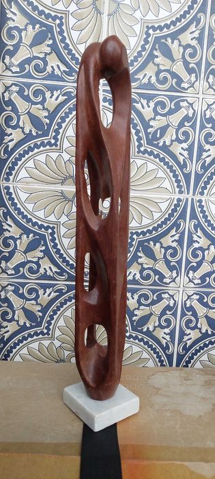 Escultura arte africana