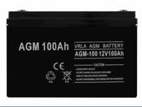 Аккумулятор гелевый AGM VOLT 100Ah 12V