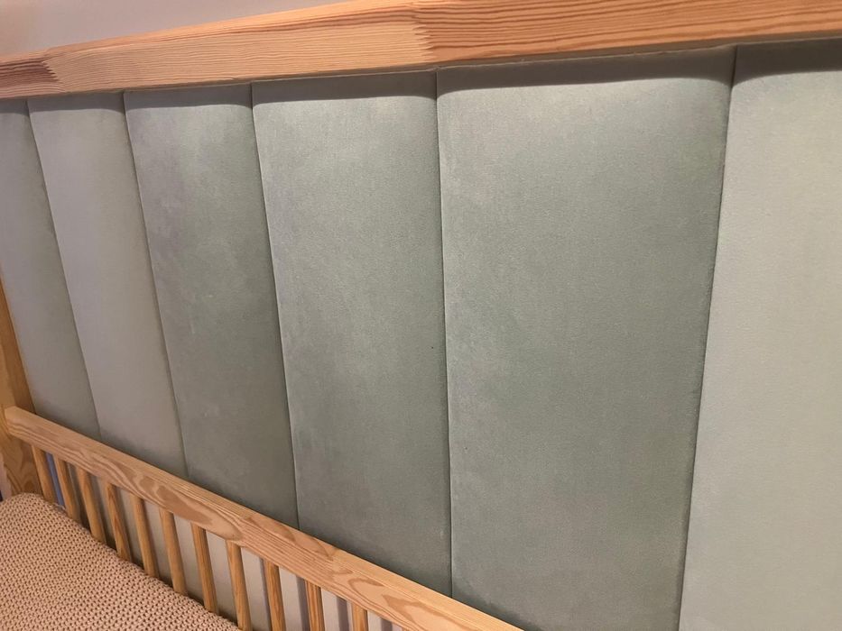 Łóżko dziecięce DOMEK 89x168,5 + MATERAC + PANELE