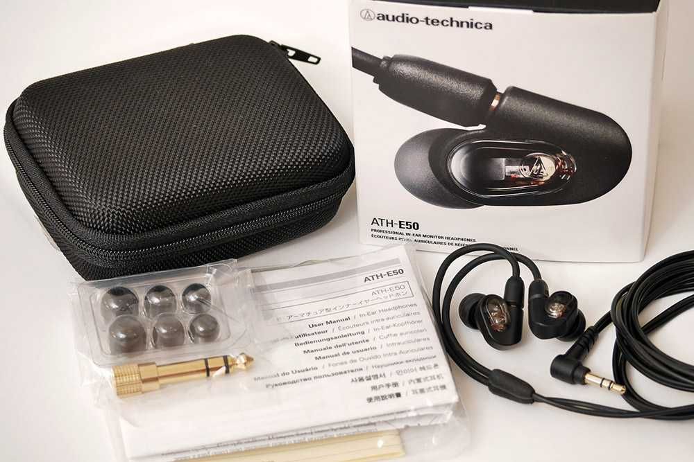 Audio-Technika e50 нові професійні арматурні навушники