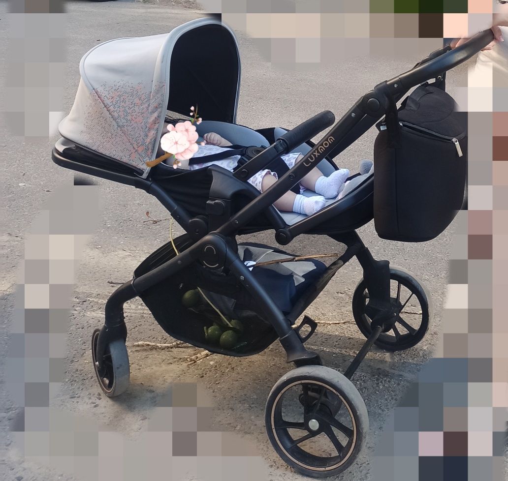 Коляска luxmum 2в1