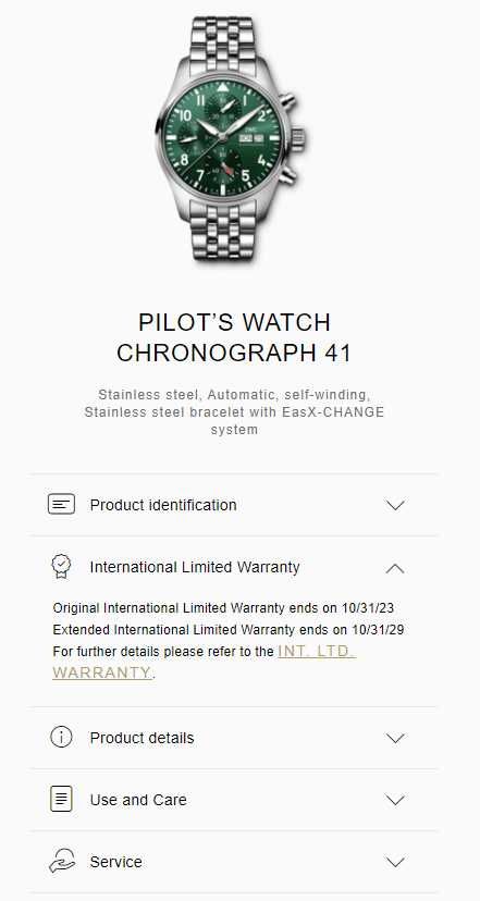 IWC Pilot’s Watch Chronograph 41mm 2021r. / Gwar. do 2029