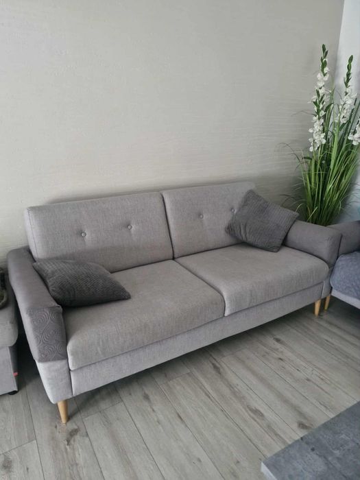 Komplet dwie sofy , fotel