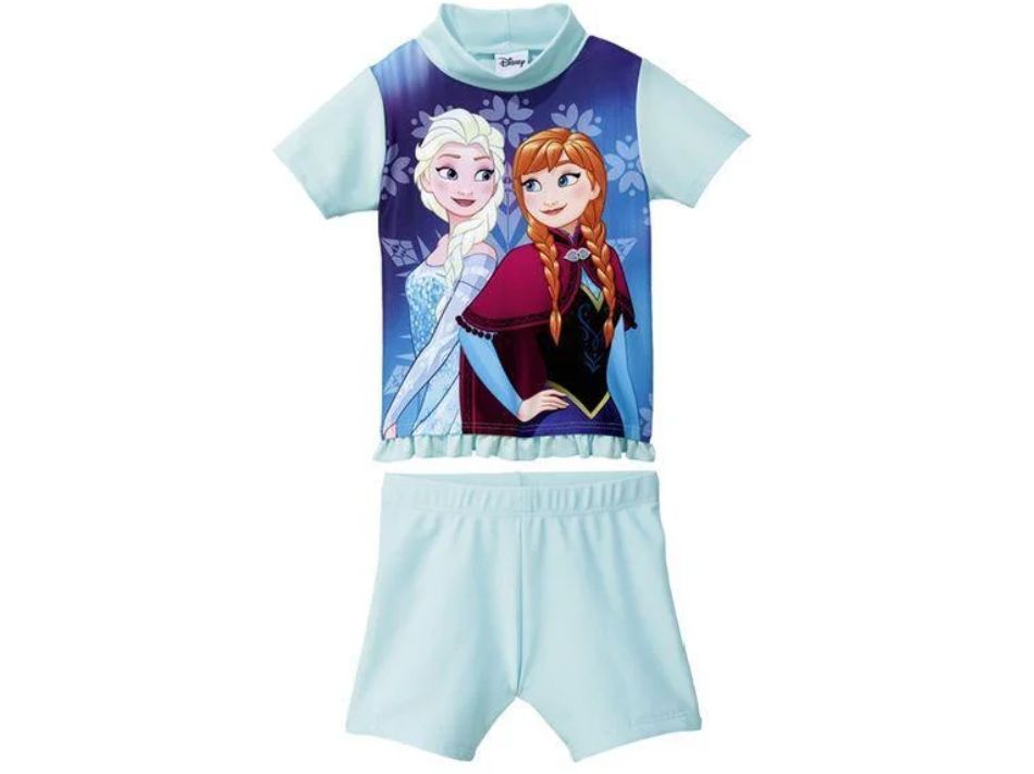 Купальник с УФ - защитой Frozen. Размер 74-80. Disney (Бельгия).