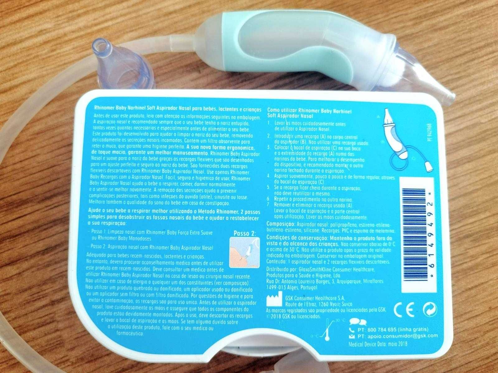 Aspirador nasal bebé Rhinomer soft