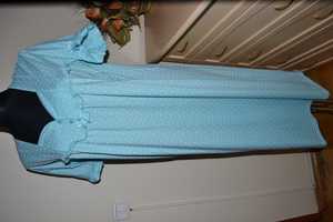 piękna długa koszula nocna -100% bawełna 6xl/50/54