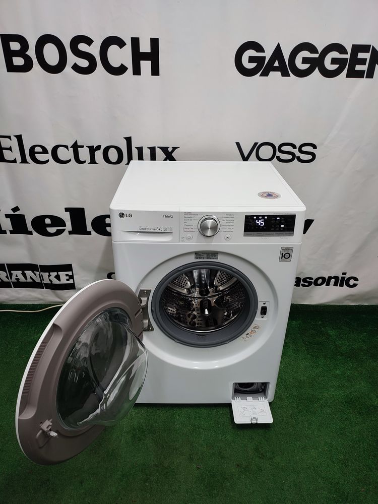 Пральна машина LG ThinQ™ Steam, TurboWash, TwinWash, WiFi 8kg A+++