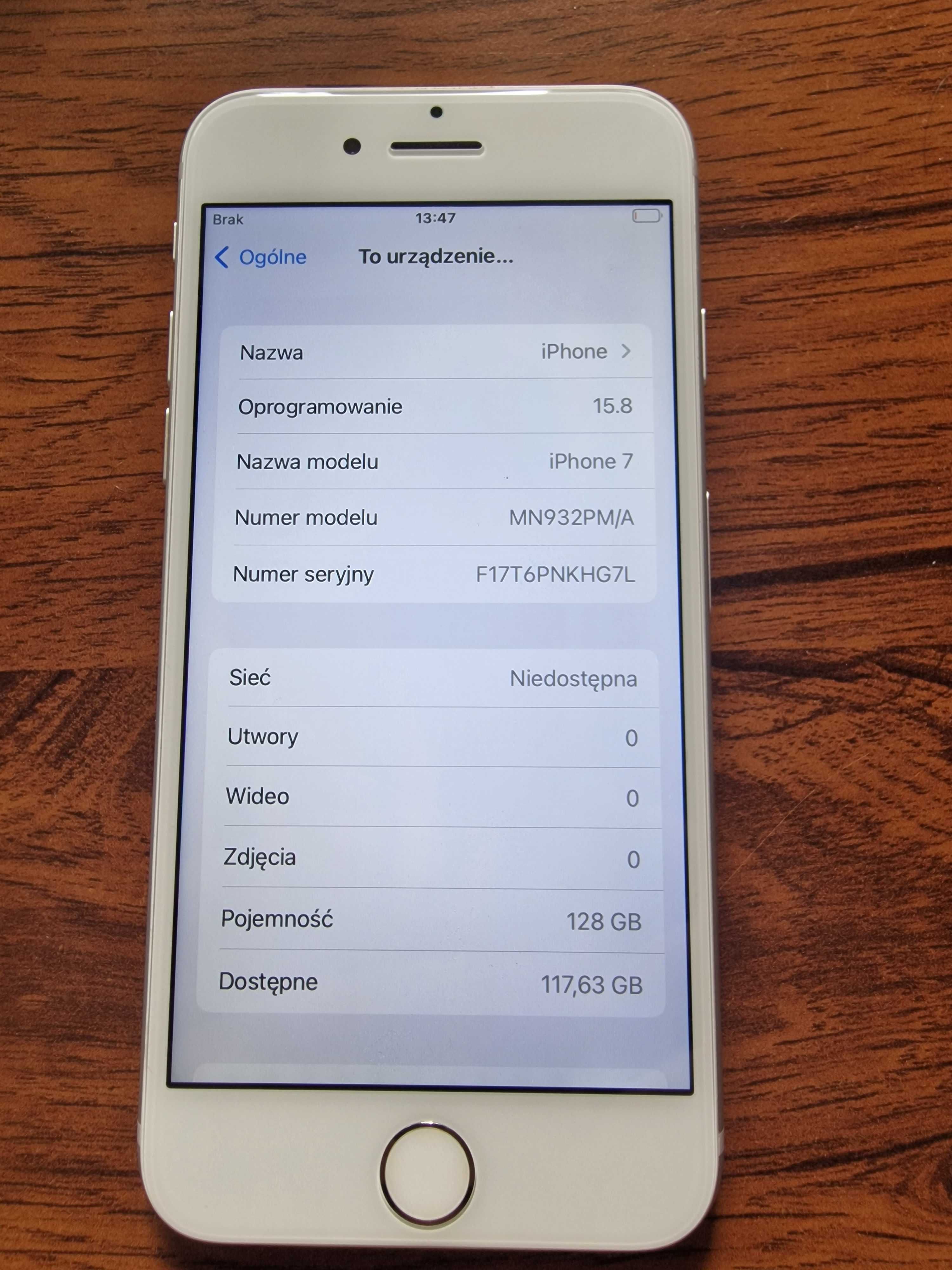 Iphone 7 128GB kondycja bardzo dobra!