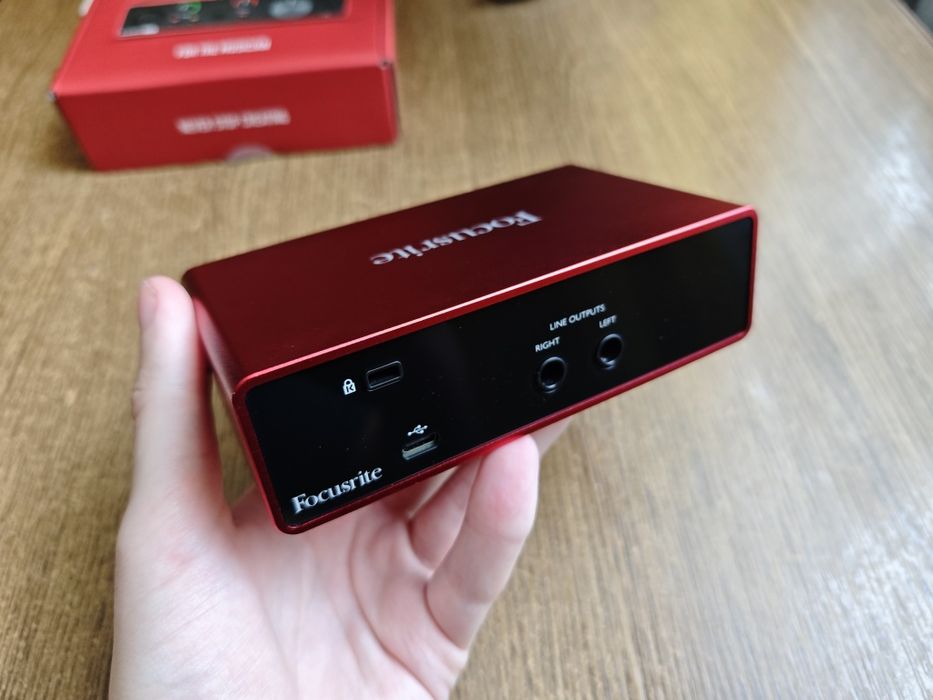 Focusrite Scarlett Solo 3 ідеал