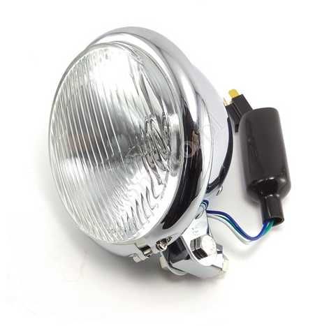 Nowa LAMPA PRZÓD 5 1/2" H4 12V Wysyłka !!!