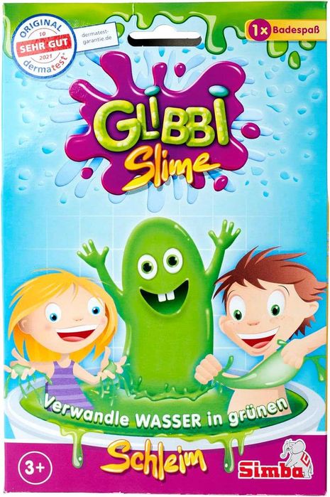 SIMBA, proszek barwiący do wody GLIBBI SLIME zielony C334