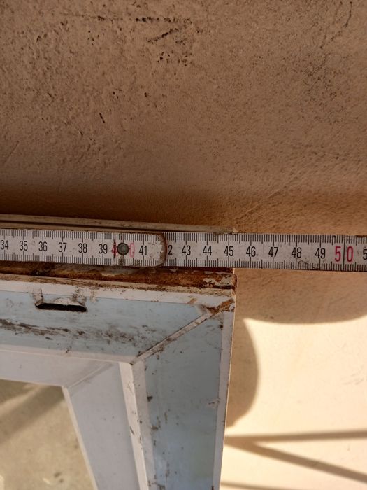 Okno plastikowe 45cm na 115cm