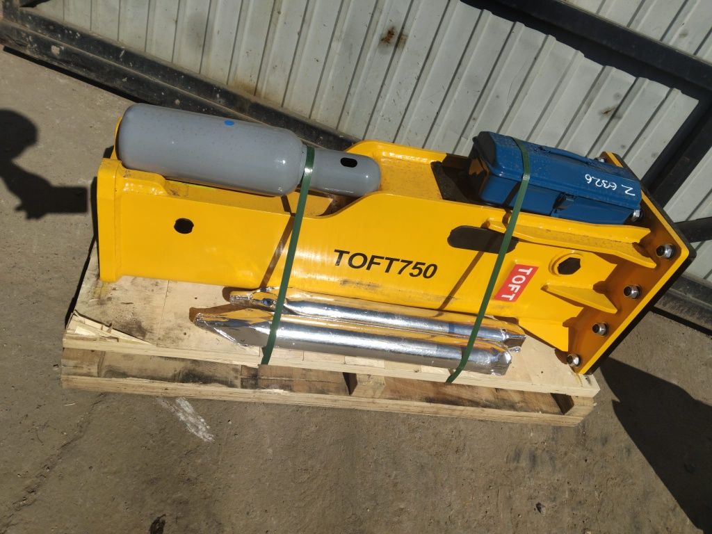 Mlot hydrauliczny toft750 do koparki 8-10t koparka 430kg