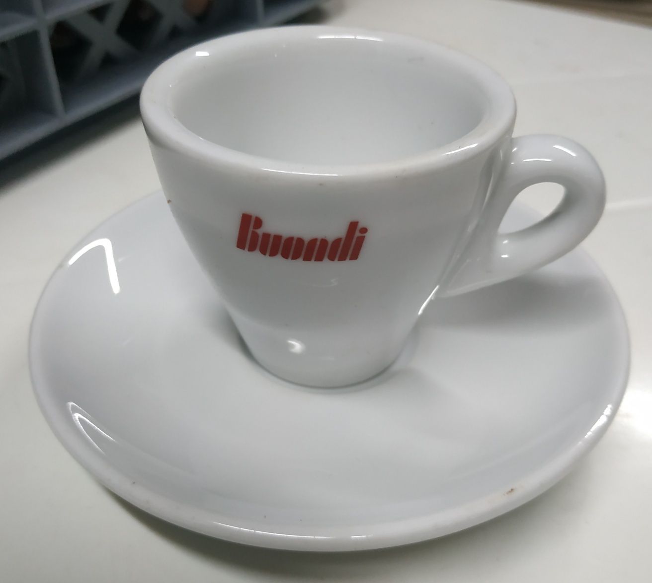Conjunto chavenas de café + pires Marca