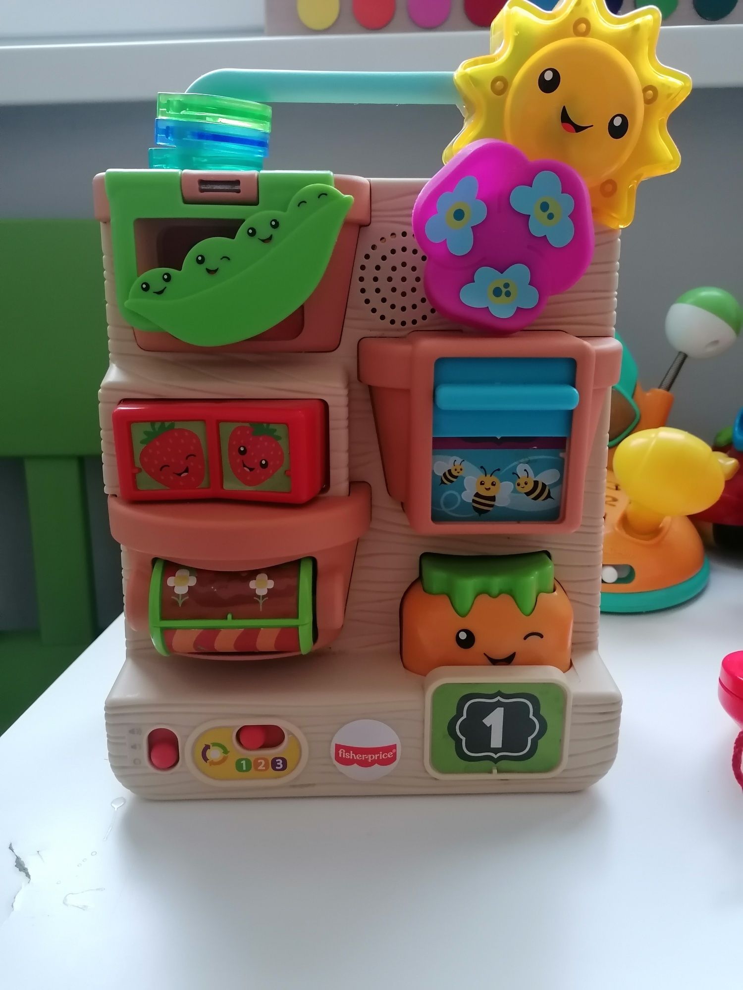 Ogród Fisher Price dla dziewczynki i  chłopczyka zabawka