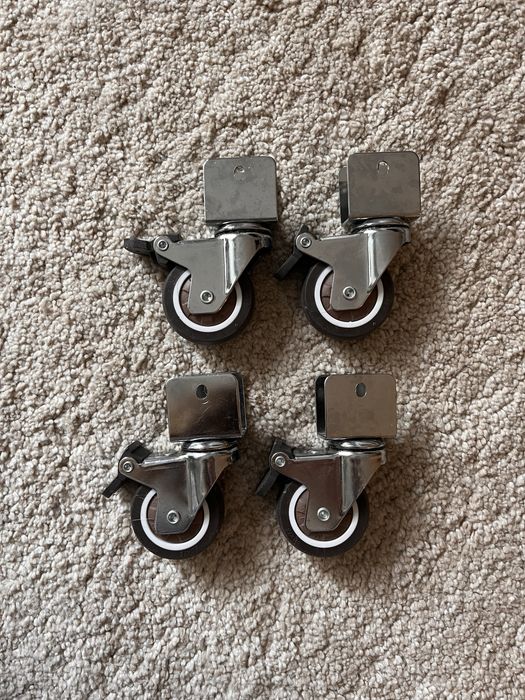 Rodas para móveis e objetos