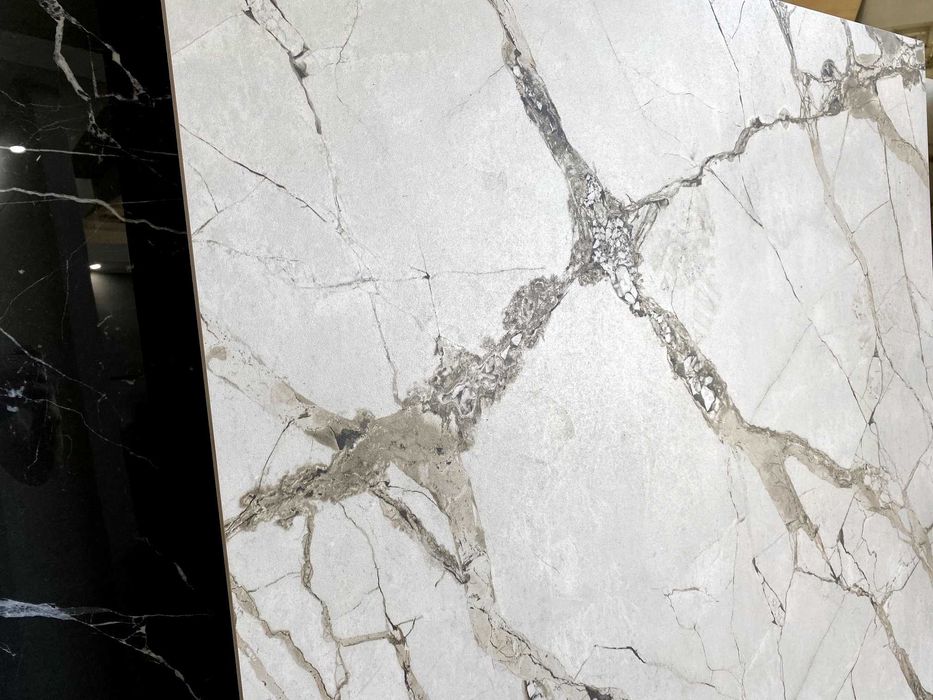 Gres marmur ze złotem 120x120 mat NOWOŚĆ najtaniej