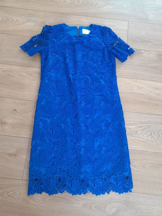 Nowa chabrowe sukienka Simple- xs/s