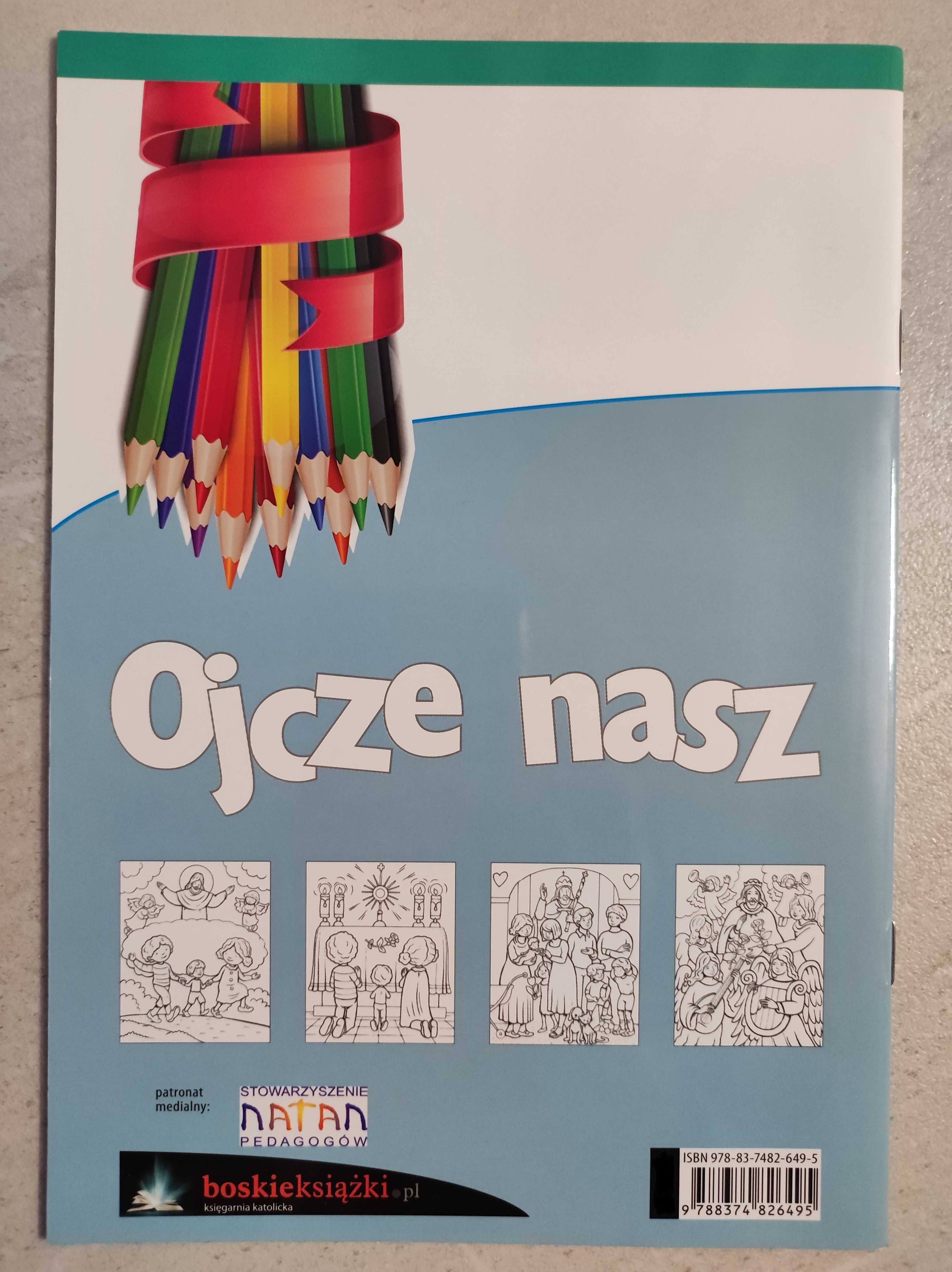 Kolorowanka Uczymy się Modlitwy OJCZE NASZ