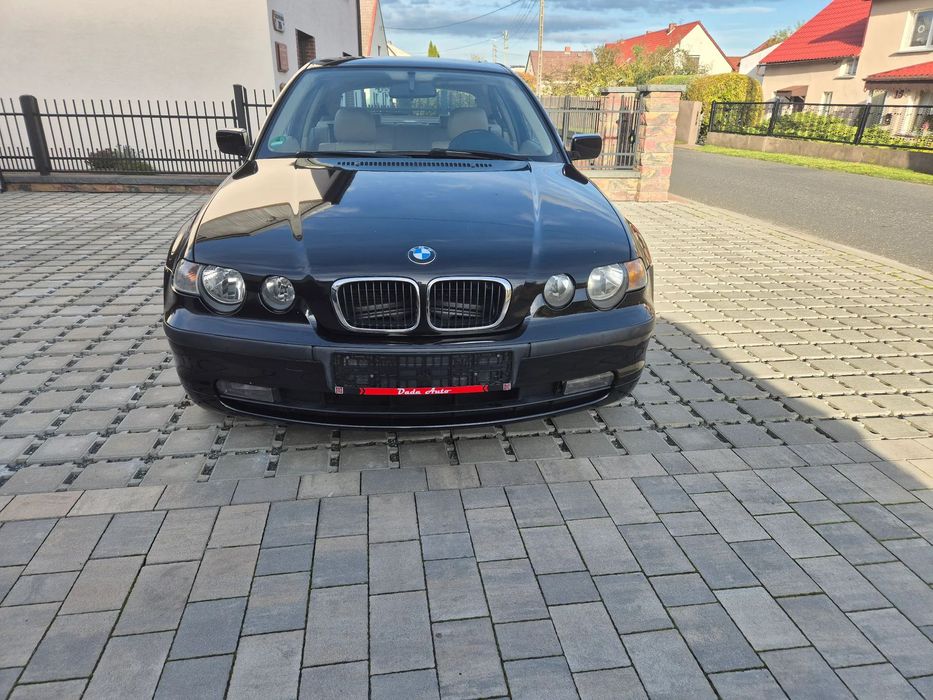 BMW Seria 3 316TI Bezwypadkowy/Serwisowany/Skóra/Klimatyzacja/Podgrzewane fotele!